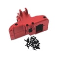 thumbnail image 2 of Cubierta de caja de cambios trasera de coche RC 1:14 Resistente Fácil de instalar Actualización modificada de bricolaje para rojo, 2 of 9