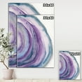 thumbnail image 3 of Designart 'Watercolor Geode I' Farmhouse Canvas Art, 3 of 3