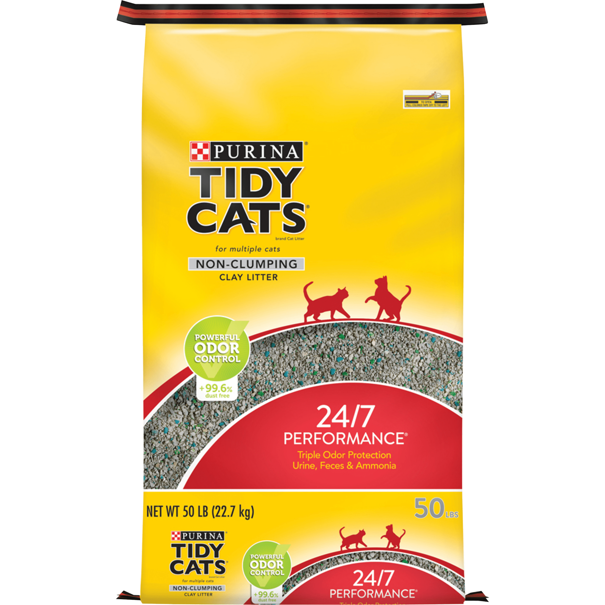 Purina Tidy Cats Non Clumping Cat Litter, 24/7 Performance Multi Cat