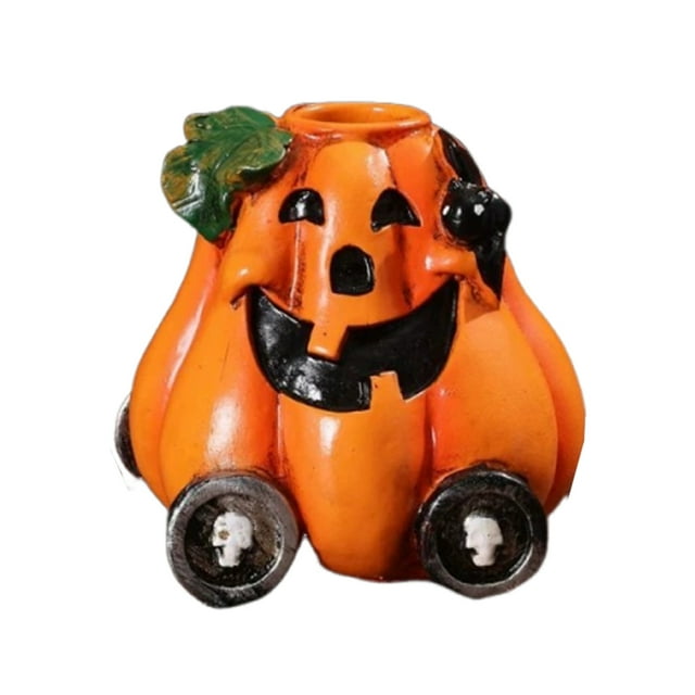 Bearachild Decoración de Halloween versátil y resistente, perfecta para decorar tu jardín al aire libre, comedor y cocina. Decoración Calabaza