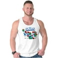 thumbnail image 5 of The Smurfs Christmas Holiday Presents Tank Top T Shirts Men Women Brisco Brands S, 5 of 6