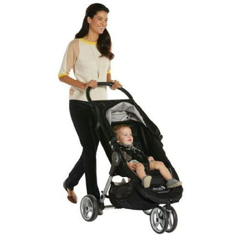 præst Deqenereret lilla Baby Jogger City Mini Single Stroller, Black/Gray - Walmart.com