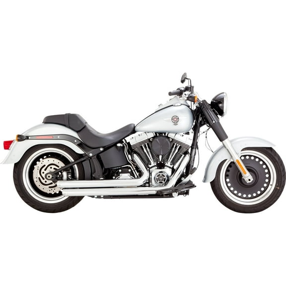 Vance & Hines Big Shots Staggered 2-into-2 Chrome Exhaust System (17339)