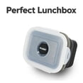 thumbnail image 4 of GLIDER LB Black Bento Premium Lunch Box & Food Storage Containers, 4 of 4