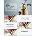 thumbnail image 5 of Wowow Touchless Single Handle Pull Down Sprayer Kitchen Faucet with Deck Plate in Gold, 5 of 5