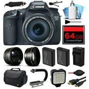 Canon EOS 7D DSLR Digital Camera with 18-135mm IS Lens (64GB Essential Bundle)