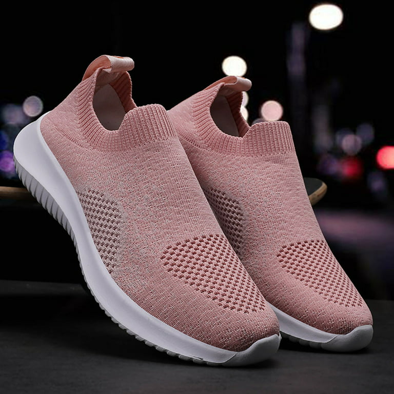 hundrede Menstruation misundelse Sports Shoes Heel Lightweight Shoes Foot Casual Ladies Mesh Breathable  Fashion Flat Women's Sneakers High Top Light up Sneakers for Women Sneakers  Shoes Women Ash Sneakers for Women Womens Sneakers - Walmart.com