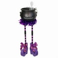 thumbnail image 5 of Vggrvlo Halloween Decorations Outdoor Indooor Black Witches Cauldron Hocus Pocus Candy Bucket Decorations Halloween Decor Outdoor for Home Room Porch Yard Lawn Party Outside, 5 of 5
