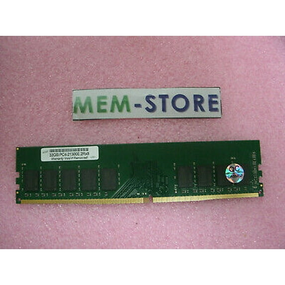 32GB ECC UDIMM DDR4-2666 PC4-21300 Memory ATX Motherboard LGA1151 9th 8th Gen (3rd Party)