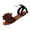 Brown, variant on Dressy Flat Sandals for Women, Woman Summer Sandals, Women's Flower Flat Sandals, Women's Bow Summer Dress Sandals 2026 Slingback Flats Dressy Vacation Slip On Slides Shoes, Brown 7