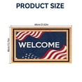 thumbnail image 3 of 4th of July Door Mat Memorial Day Decorations Outdoor Outside Door Mats America Outdoor Mats for Home Entrance Non Slip Mat Welcome Mat Outdoor Deal of The Day for Entrance Decor 16x24In, 3 of 5