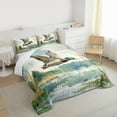 thumbnail image 3 of Feelyou Rustic Wildlife Duck Twin Comforter Sets, Nature Scenery Bedding Set, 2-Piece, 3 of 8