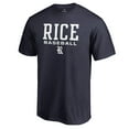 thumbnail image 2 of Men's Navy Rice Owls Team Unity Baseball T-Shirt, 2 of 3