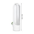 thumbnail image 5 of Contenedor para hierbas shaofei de vidrio blanco para refrigerador 6,5 x 8 x 25,5 cm, 5 of 5