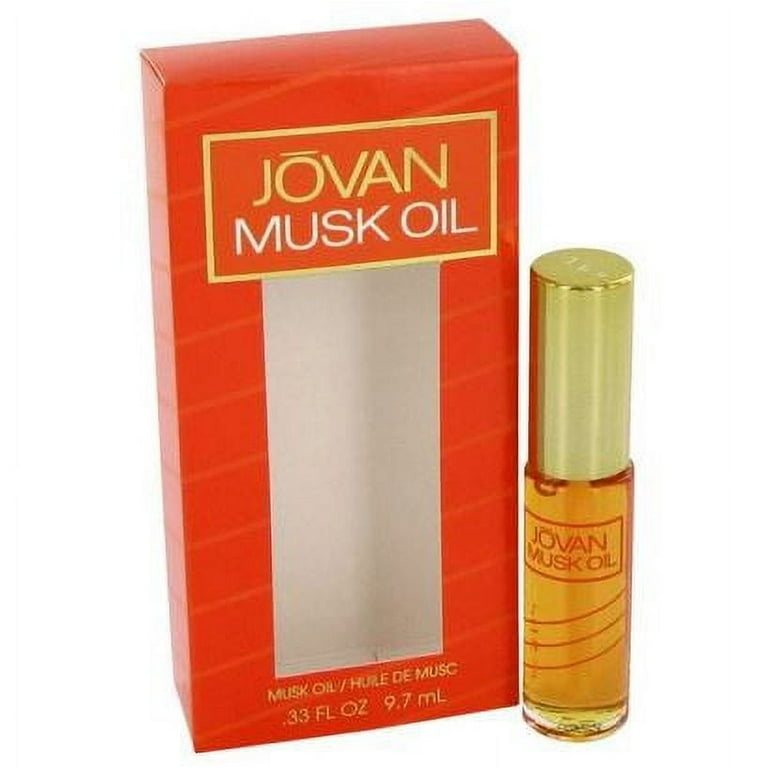 Jovan Musk Fragrance Oil for Women, 0.33 fl oz, floral musk