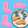 thumbnail image 4 of Milue Socks and Shoes Shape Molds 3D Handmade Soap Bar Craft Kitchen Baking Fond Tool, 4 of 21