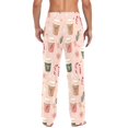 thumbnail image 4 of FORMRS Mens Pajama Pants with Pockets Sleepwear Lounge Bottoms Sizes S-2XL, Hand Drawn Cups, 4 of 7