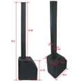 thumbnail image 4 of (2) Rockville TITAN ARRAY SYSTEM Wireless Linking Column Array Speakers + Subs, 4 of 13