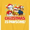 thumbnail image 3 of Paw Patrol - Christmas Is Pawsome - Toddler And Youth Short Sleeve Graphic T-Shirt, 3 of 6
