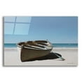 thumbnail image 1 of Epic Art 'Lonely Boat on Beach' by Zhen-Huan Lu, Acrylic Glass Wall Art, 24"x16", 1 of 1