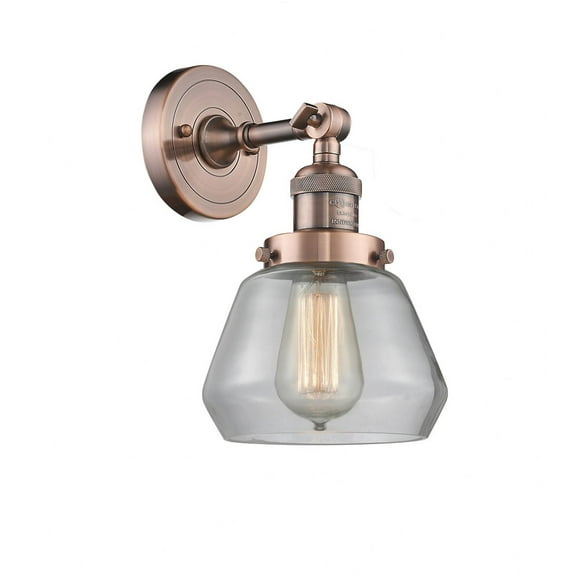 Innovations Lighting - Fulton - 1 Light Wall Sconce In Industrial Style-11