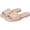 Cameo Blush Pink, variant on Women's Genevieve Slide Sandal English Tea Brown Leather 6.5M
