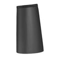 thumbnail image 2 of Medio poncho impermeable falda capa tela cintura ajustable ligero mochila Negro, 2 of 9
