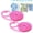 Pink, variant on Portable Clothesline for Outdoor & Home,10/16/26/32 Ft Windproof Non-Slip Nylon Clothesline,for Camping Hotel Travel