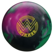 Roto Grip Winner Solid Bowling Ball- Black/Purple/Green 11lbs