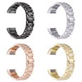thumbnail image 2 of Stainlees Steep Soild Correa de reloj de pulsera con diamantes de imitación Kit de reparación de correa de reloj Reemplazo para Fitbit Charge 2 tholdsy PJ7465-04, 2 of 2