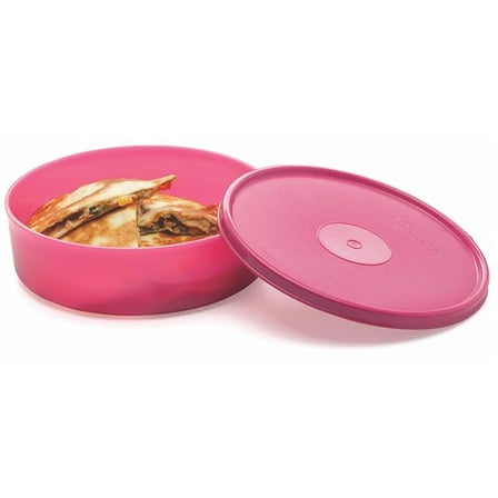 Signoraware Classic Round Big Container, 800ml, Set of 1, Pink
