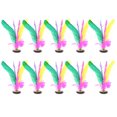thumbnail image 1 of Bangcool 10PCS Kick Shuttlecock Interactive Colorful Feather Foot Sport Outdoor Toy Game, 1 of 10