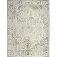 thumbnail image 2 of Nourison Astra Machine Washable Center medallion Blue Green 9' x 12' Area Rug (9x12), 2 of 9