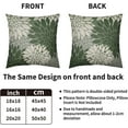 thumbnail image 4 of Sage Green Cream Grey Gray Pillow Covers 18X18 Inch Set of 2, Modern Dahlia Floral Print Decorative Throw Pillow Covers Outdoor Farmhouse Cushion Case for Home Couch Sofa Bed Decoration, 4 of 5