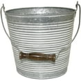 thumbnail image 2 of Robert Allen 212014 10 in. Galvanized Planter, White, 2 of 3