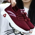 thumbnail image 3 of Mepaouo Women's Fashion Sneakers Memory Foam Quick Lace Running Shoes Lightweight Walking Shoes, 3 of 5