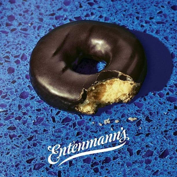 Entenmann's Classic Rich Frosted Donuts, 8 count, Chocolate Donuts, 16.5 oz Box (Pack of 2)