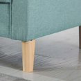 thumbnail image 2 of Juego de 4 patas de madera para muebles de 15 cm de alto, ideales para sofás, mesas de centro, camas y más. Incluye accesorios, diseño inclinado, 2 of 5