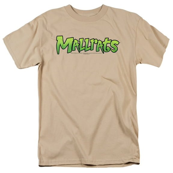 Mallrats Logo Unisex Adult T-Shirt, Sand, Small