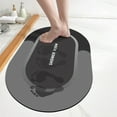 thumbnail image 2 of DPITYSERENSIO Bathroom Rug Super Absorbent Quick Dry Non Slip Backing Washable Bathroom Floor Mats Shower Rug for In Front of Bathtub Shower Room Christmas Decor, 2 of 8