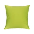 thumbnail image 2 of Chevron Vert Silk Velvet Ikat Pillow, 20" X 20", 2 of 3