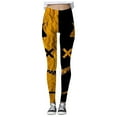 thumbnail image 3 of MKLEKYY Pantalones deportivos para mujer, leggings estampados a la moda para mujer, leggings deportivos casuales y cómodos para yoga, 3 of 4