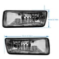 thumbnail image 3 of Phyun Clear Lens Pair Bumper Driving Fog Light Lamp Fit For Ford Explorer 2006-2010, 3 of 5