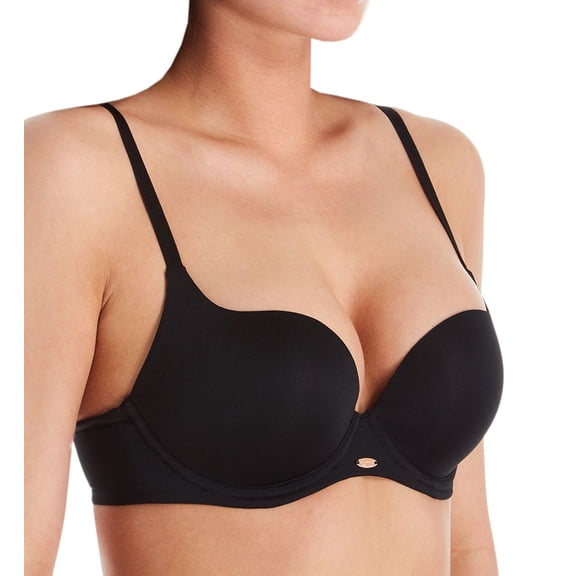 Women's Gossard 11255 Boost Sweetheart Plunge Bra (Black 36DD)
