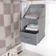thumbnail image 4 of Organizador de armario colgante con cajón plegable y cajas de tela, sistema de 4 piezas para ahorrar espacio en espacios pequeños y apartamentos. Aestivo | Gris | AESTIVO, 4 of 6