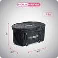 thumbnail image 3 of HolaHatha 129 Gal Ice Bath Tub, Portable Hot/Cold Water Plunge Tub with Lid, 3 of 11