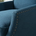 thumbnail image 5 of Christopher Knight Home Wescott Weyland Wingback Traditional Fabric Recliner Navy Blue, 5 of 8