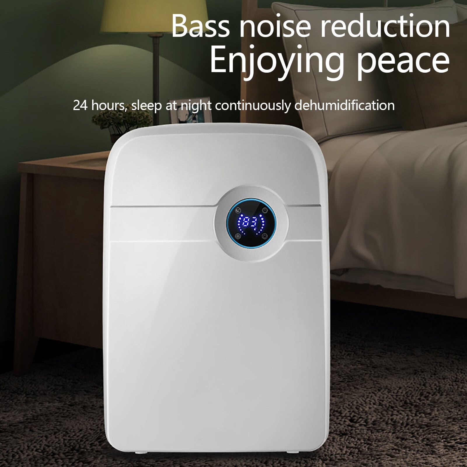 Dehumidifier 2.5L Tank Remote Control Bedroom Wardrobe Garage Wet Air Dryer Used To Remove Moisture In The Air, Dry Clothes
