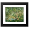 thumbnail image 2 of Wilson Henry Irvine 24x20 Black Modern Framed Museum Art Print Titled - Hidden Lake, 2 of 5