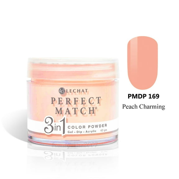 LeChat Perfect Match 3 in 1 Color Powder PMDP169 Peach Charming 1.5oz